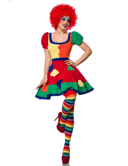 1133372 Mask Paradise 80053-066 Süßes Clown Kostüm - Komplettset 1133372 Mask Paradise 80053-066 Süßes Clown Kostüm - Komplettset