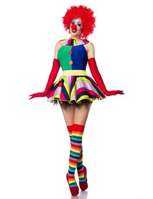 1133373 Mask Paradise 80054-066 Sexy Clown Kostüm - Komplettset 1133373 Mask Paradise 80054-066 Sexy Clown Kostüm - Komplettset