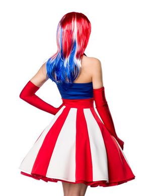 1133389 Mask Paradise 80057-163 Sexy Captain America Kostüm 1133389 Mask Paradise 80057-163 Sexy Captain America Kostüm