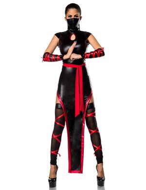 1133396 Mask Paradise 80045-021 Hot Ninja-Girl Kostüm Set 1133396 Mask Paradise 80045-021 Hot Ninja-Girl Kostüm Set