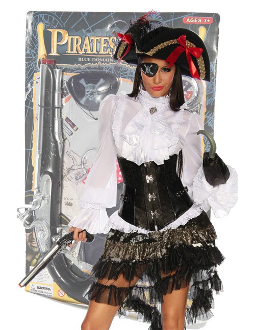 1133423 Zugeschnürt-Shop 13324-023 Piratenset - 5-teilig