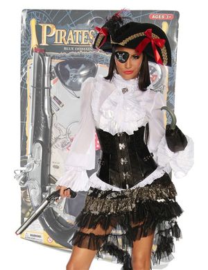 1133423 Zugeschnürt-Shop 13324-023 Piratenset - 5-teilig 1133423 Zugeschnürt-Shop 13324-023 Piratenset - 5-teilig