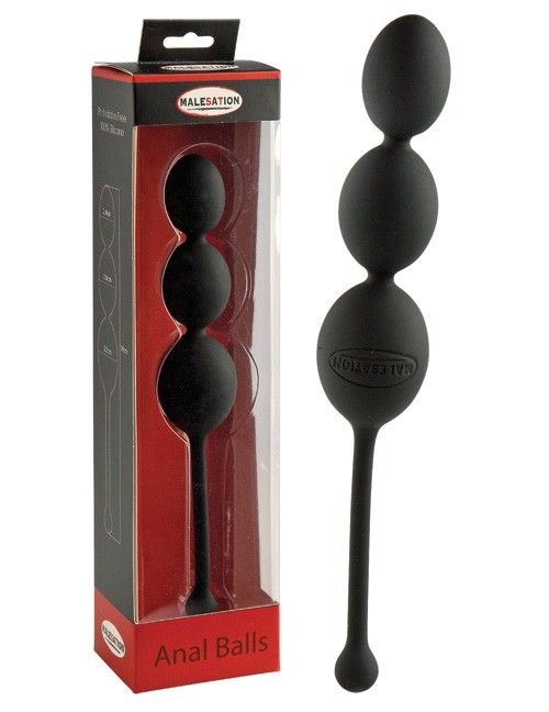 Malesation - Anal Balls schwarz – Produktbild 1