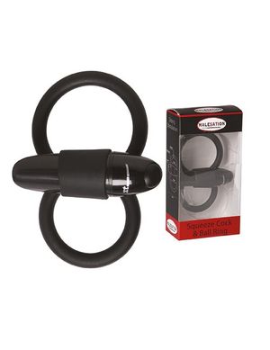 1133980 Malesation 670000031508 Squeeze Cock & Ball Ring (mit Vibration)