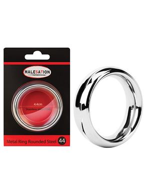 1134017 Malesation 670000031545 Metal Ring Rounded Steel 44 Cockring