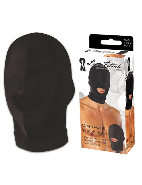 1201246 Lux Fetish 700000257037 Open Mouth Stretch Hood 1201246 Lux Fetish 700000257037 Open Mouth Stretch Hood