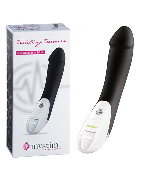 1201270 Mystim 700000257412 Tickling Truman eStim Vibrator, sexy schwarz 1201270 Mystim 700000257412 Tickling Truman eStim Vibrator, sexy schwarz