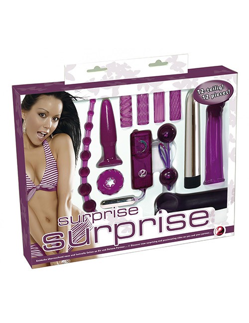 1201273 Zugeschnürt-Shop 640000010803 Surprise Surprise Lovetoyset, 12-tlg. 1201273 Zugeschnürt-Shop 640000010803 Surprise Surprise Lovetoyset, 12-tlg.