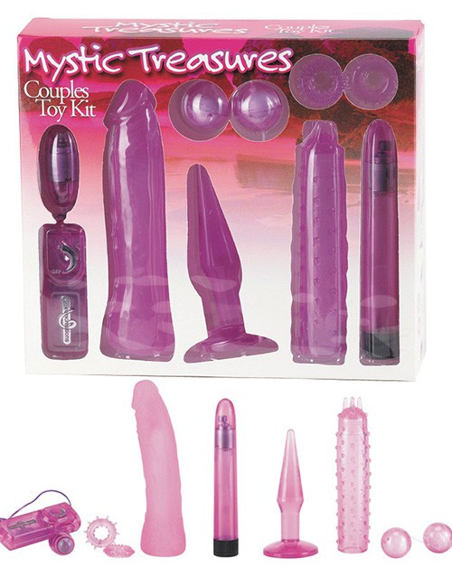 1201298 Seven Creations 640000010848 Mystic Treasures Couples Toy Kit 8tlg.