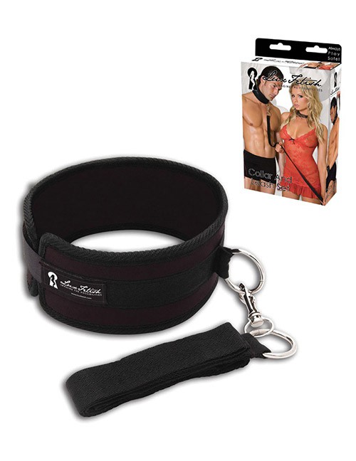 1204078 Lux Fetish 700000257010 Collar and Leash 1204078 Lux Fetish 700000257010 Collar and Leash