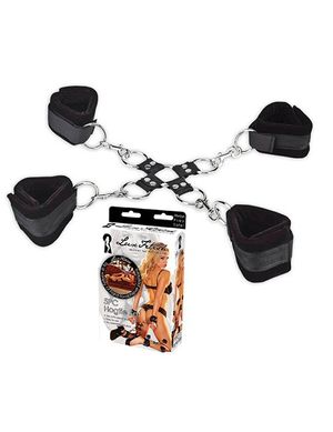 1204083 Lux Fetish 700000257026 Hogtie Set (5pcs.)