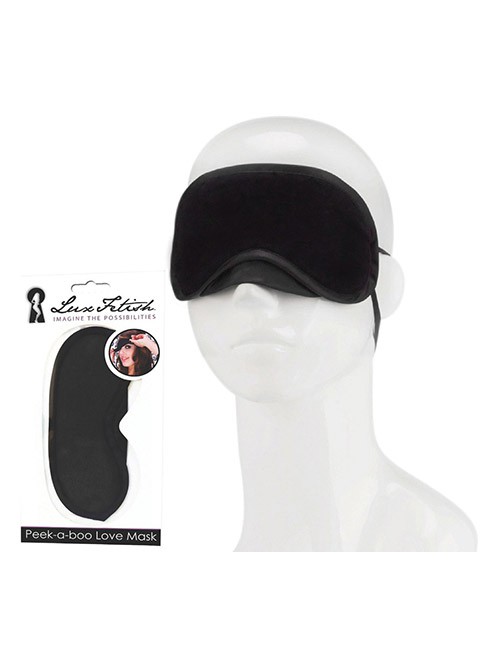 1204095 Lux Fetish 700000257052 Peek-a-boo Love Mask schwarz 1204095 Lux Fetish 700000257052 Peek-a-boo Love Mask schwarz