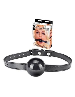 1204098 Lux Fetish 700000257071 Silicone Ball Gag schwarz