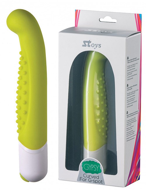 1204124 SToys 630000010733 Gypsy Silicone-Vibrator hell-grün 1204124 SToys 630000010733 Gypsy Silicone-Vibrator hell-grün