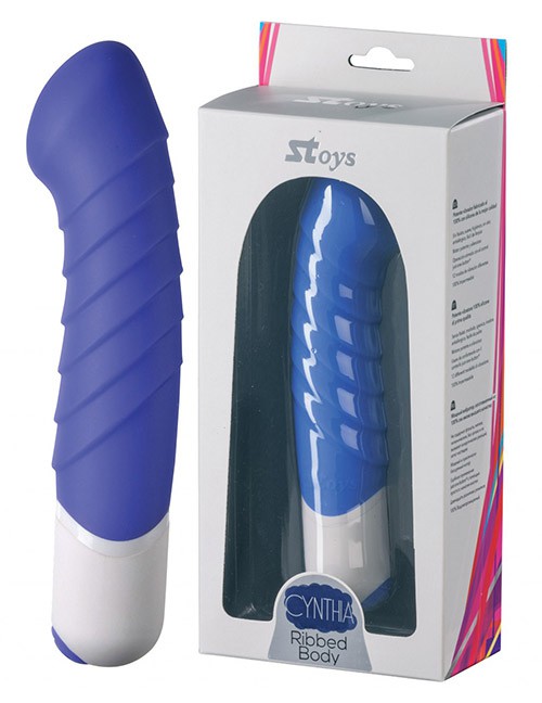 1204131 SToys 630000010791 Cynthia Silicon-Vibrator blau
