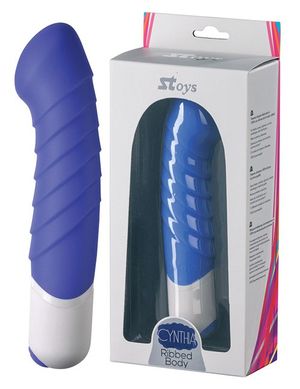 1204131 SToys 630000010791 Cynthia Silicon-Vibrator blau