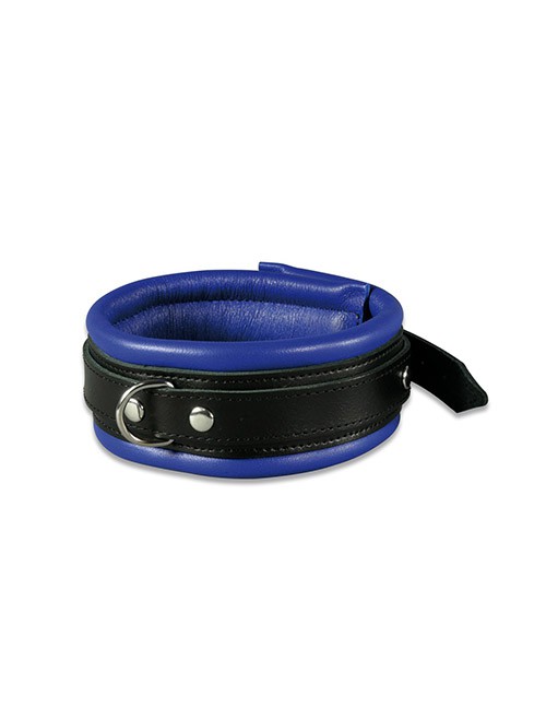 1204161 XXdreamSToys 700000256356 Leder-Halsfessel blau/schwarz 1204161 XXdreamSToys 700000256356 Leder-Halsfessel blau/schwarz