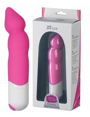 1204790 SToys 630000010727 Tessa Silicone-Vibrator pink