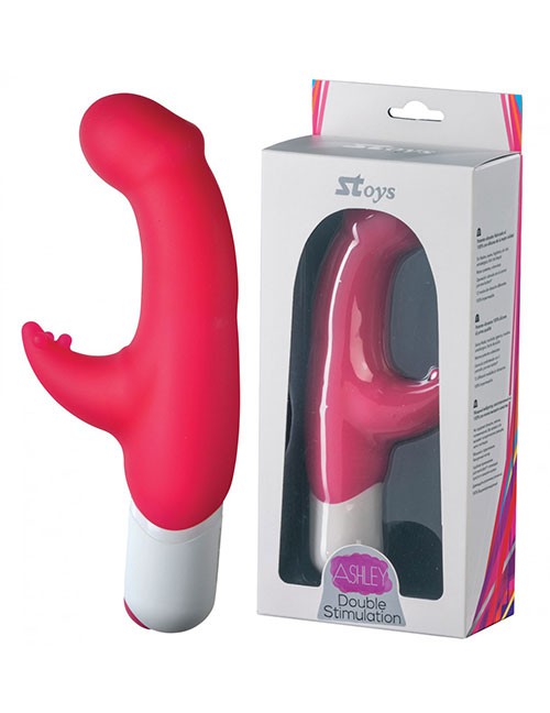1204805 SToys 630000010789 Ashley Silicone-Vibrator rot