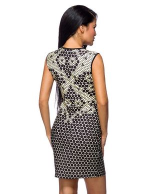 1204869 Zugeschnürt-Shop 14261-031 Kleid schwarz/gold 1204869 Zugeschnürt-Shop 14261-031 Kleid schwarz/gold