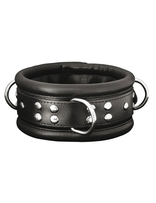1205203 XXdreamSToys 700000256381 Leder-Halsfessel breit schwarz