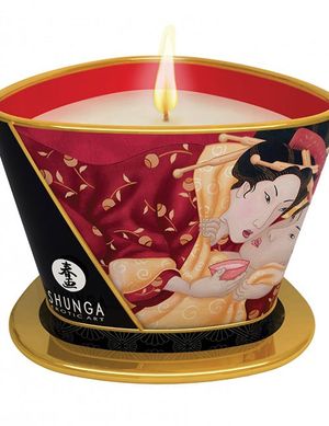 1205340 Shunga 340000091860 Massage Candle Romance/Sparkl. Strawberry Wine 170ml Massagekerze 1205340 Shunga 340000091860 Massage Candle Romance/Sparkl. Strawberry Wine 170ml Massagekerze