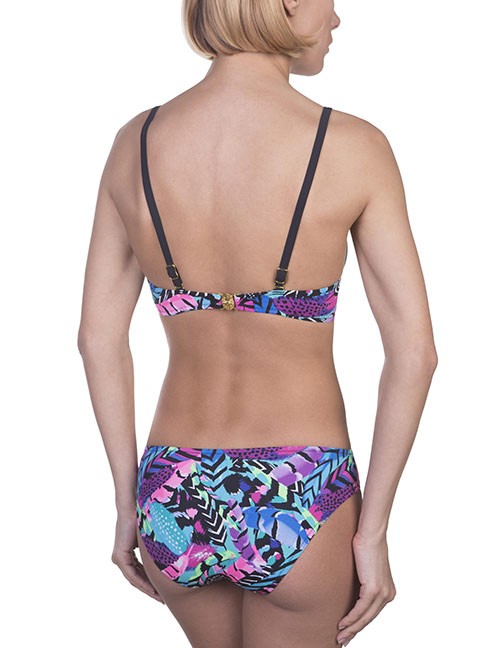 Anabel Arto - Push-Up Bikini mit Bügel-Cups und Neckholder-Träger schwarz Anabel Arto - Push-Up Bikini mit Bügel-Cups und Neckholder-Träger schwarz – Produktbild 2