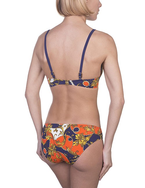 Anabel Arto - Push-Up Bikini mit Bügel-Cups und Neckholder-Träger blau Anabel Arto - Push-Up Bikini mit Bügel-Cups und Neckholder-Träger blau – Produktbild 2