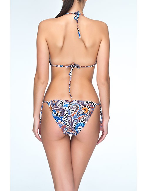 Anabel Arto - verstellbarer Bikini mit dreieckigem Cup weiß Anabel Arto - verstellbarer Bikini mit dreieckigem Cup weiß – Produktbild 2