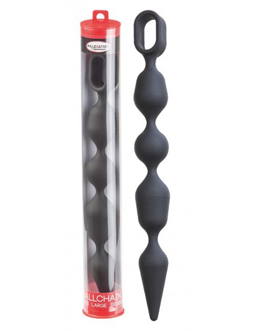 Malesation - Ballchain Analkette large black – Produktbild 1