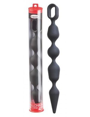 1205678 Malesation 670000031568 Ballchain Analkette large black 1205678 Malesation 670000031568 Ballchain Analkette large black