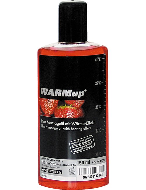 1205757 JOYDivision 340000091750 WARMup Erdbeere 150ml 1205757 JOYDivision 340000091750 WARMup Erdbeere 150ml
