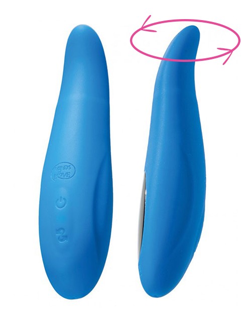 Minds of Love - Vibrator Gusto mit rotierender Spitze, blau Minds of Love - Vibrator Gusto mit rotierender Spitze, blau – Produktbild 1