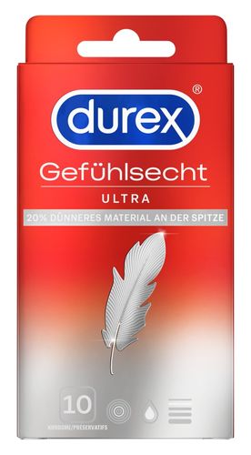 Durex - Gefühlsecht Ultra 10 St. Durex - Gefühlsecht Ultra 10 St.