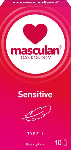 1206011 Masculan 100000017501 Sensitive 10 St.