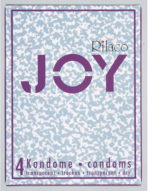 1206033 Rilaco 100000022100 Joy (trocken) 4 St.  Kondome