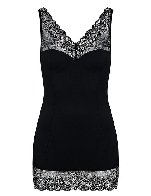 1206475 Obsessive 1206475 Miamor Chemise & String schwarz