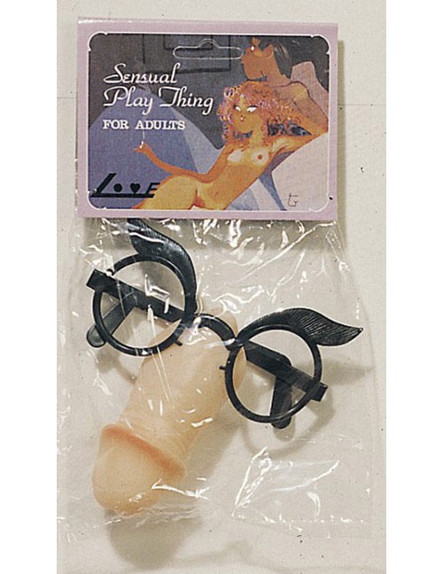 1206759 500000050420 Scherzbrille mit Penisnase 1206759 500000050420 Scherzbrille mit Penisnase