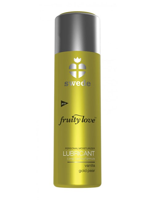 Swede - Fruity Love Lubricant Vanilla Gold Pear 100 ml Swede - Fruity Love Lubricant Vanilla Gold Pear 100 ml – Produktbild 1