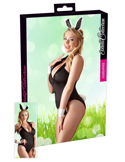Cottelli Collection - Body Bunny schwarz Cottelli Collection - Body Bunny schwarz – Produktbild 1