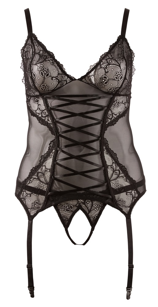 Cottelli Collection - Strapshemd schwarz