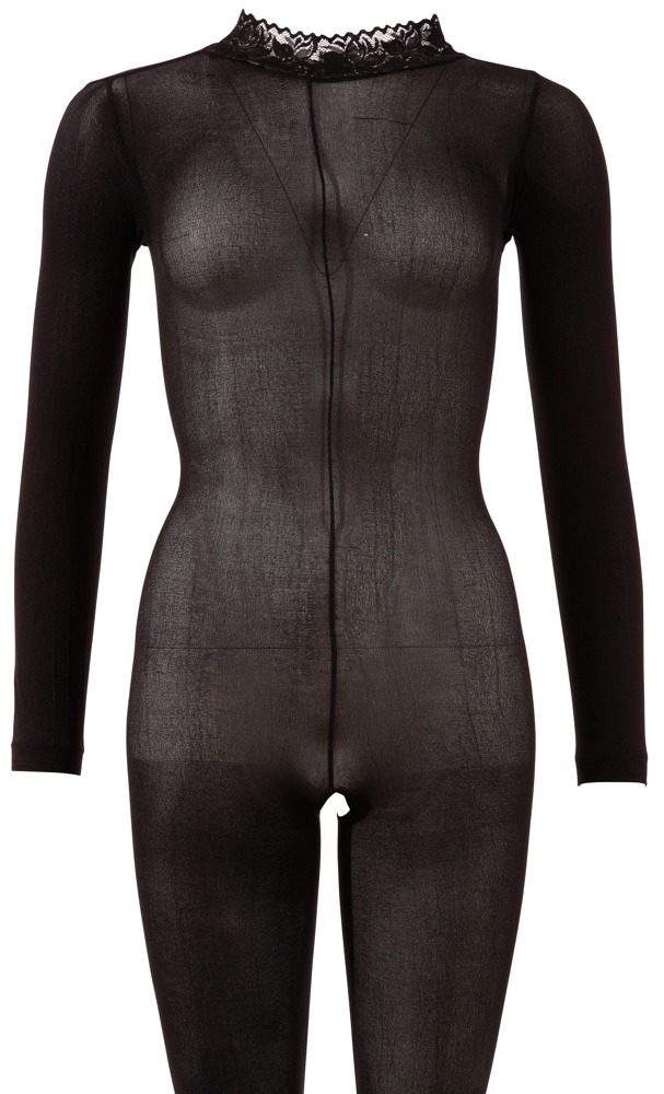 NO:XQSE - Catsuit ouvert schwarz – Produktbild 3