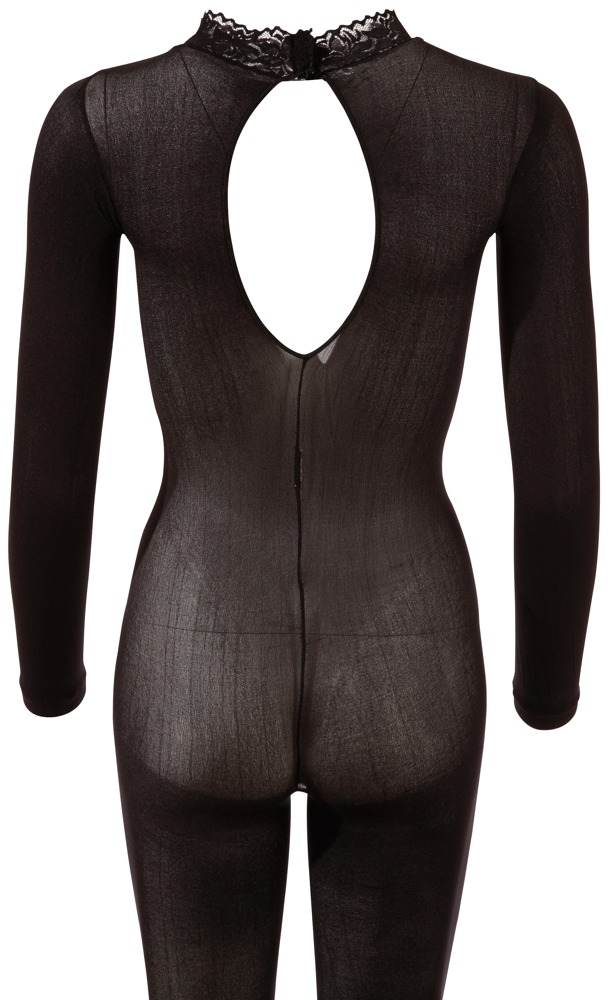 NO:XQSE - Catsuit ouvert schwarz – Produktbild 5