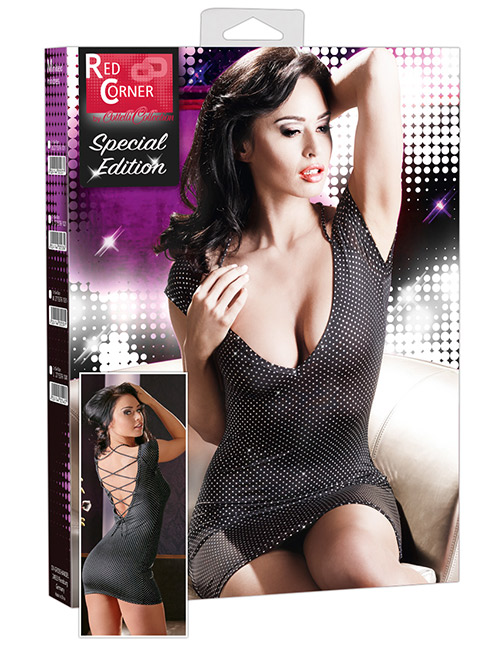 Red Corner - Kleid Pailletten schwarz – Produktbild 1
