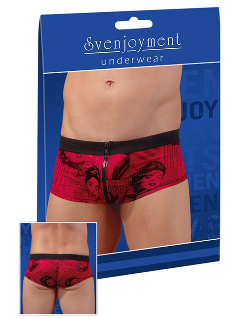 1208382 Svenjoyment 213022037 Herren Pants  rot