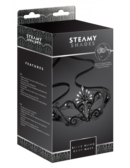 1208588 Steamy Shades 700000257925 STEAMY SHADES Bling Bling Orgi Mask 1208588 Steamy Shades 700000257925 STEAMY SHADES Bling Bling Orgi Mask