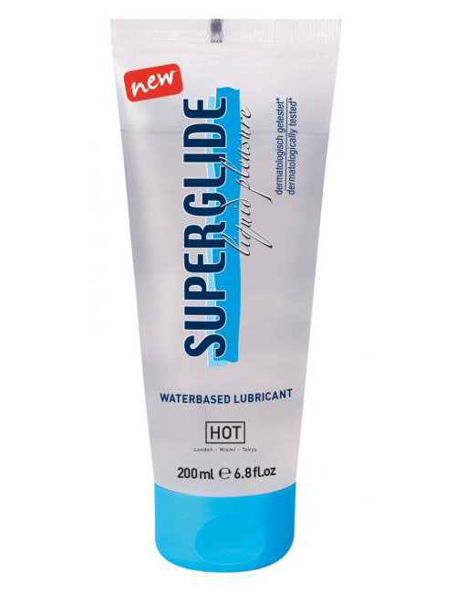 1208626 Hot 300000091177 HOT Super Glide Liquid Pleasure 200ml
