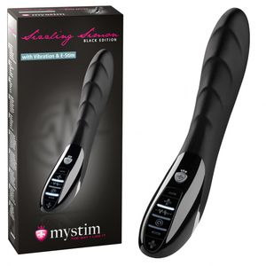 1208645 Mystim 700000257423 MYSTIM Sizzling Simon eStim Vibrator, Black Edition 1208645 Mystim 700000257423 MYSTIM Sizzling Simon eStim Vibrator, Black Edition