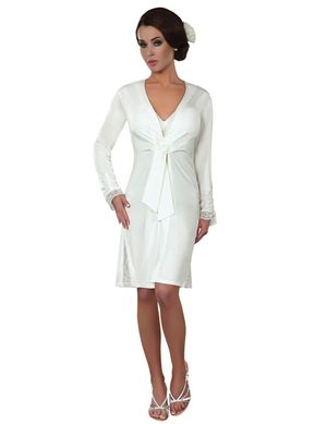 LivCo Corsetti - LAVINIA Morgenmantel LC 90023 weiss LivCo Corsetti - LAVINIA Morgenmantel LC 90023 weiss