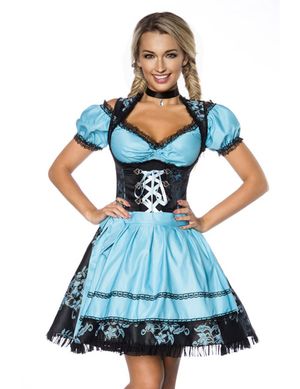 DIRNDLINE - Premium Bluse & Dirndl aus edlem Jacquard DIRNDLINE - Premium Bluse & Dirndl aus edlem Jacquard